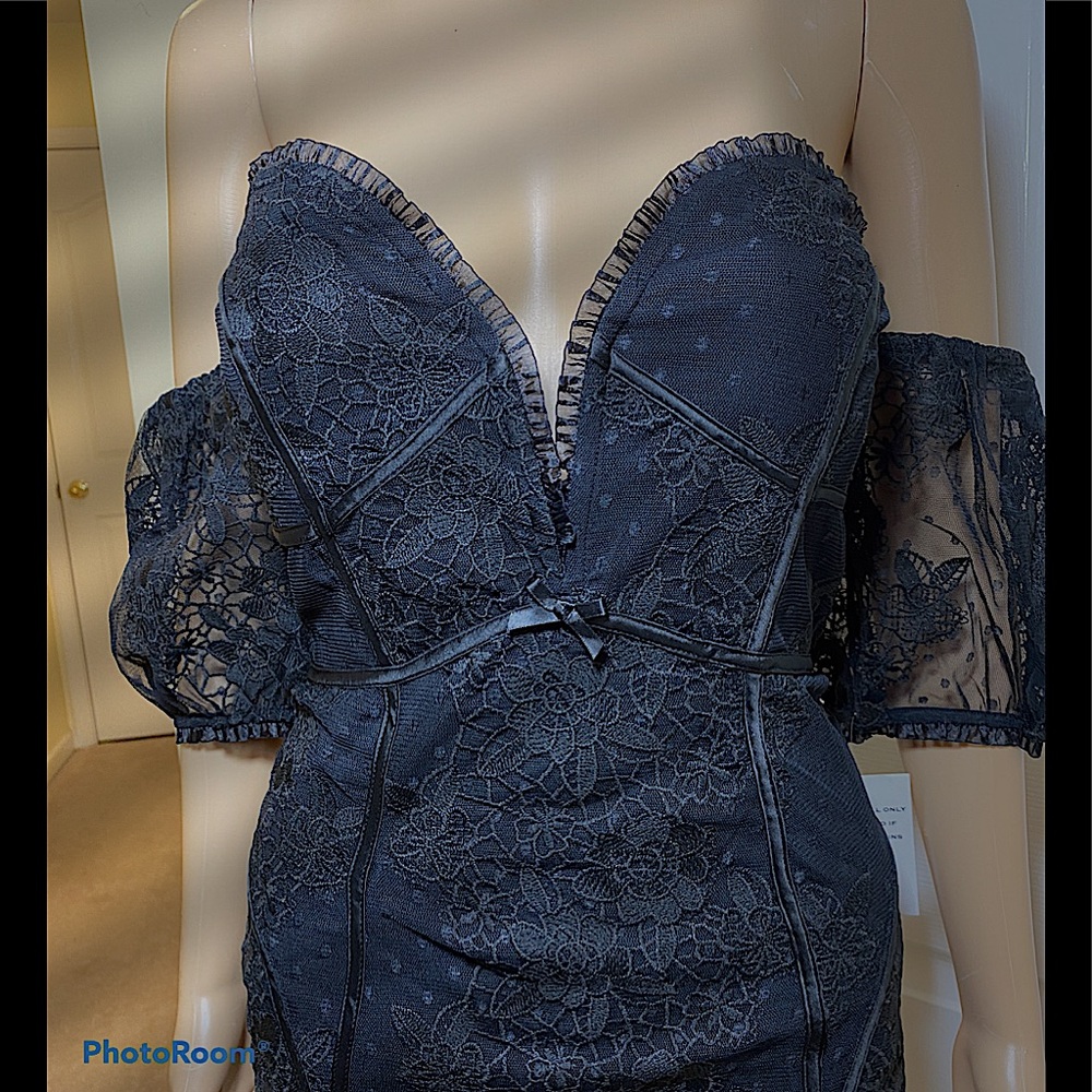For love and lemons azalea black dress new w/ tags - Picture 4 of 16